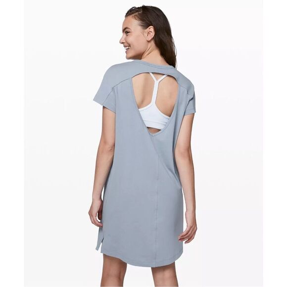 Lululemon Day Tripper T-Shirt Athletic Dress Size 4 - Picture 1 of 9